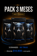 🏆 Pack 3 Meses | 90 Tiras Nasales Premium REO2 ⭐ Más Vendido